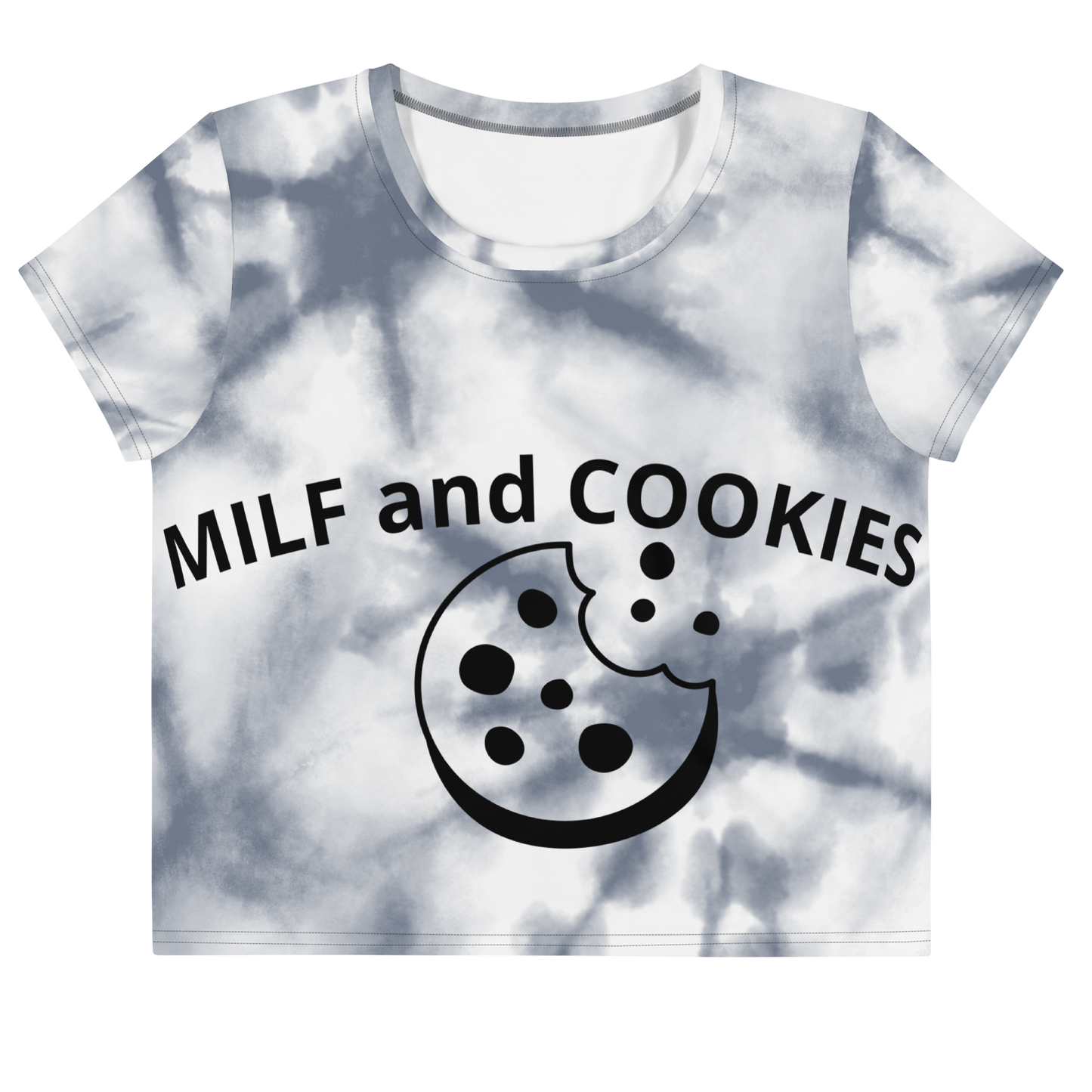 MILF and Cookies Crop Tee