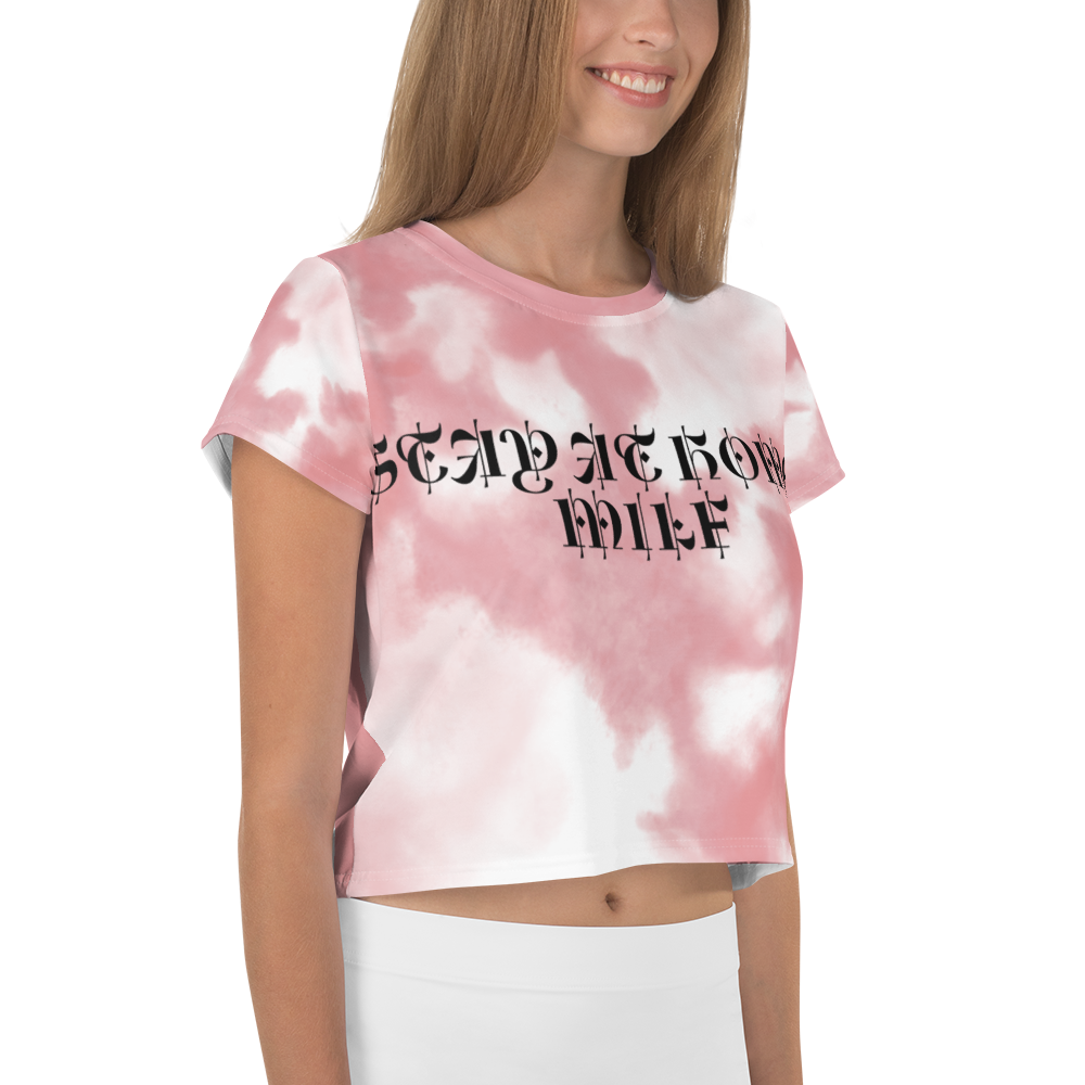 Stay at Home MILF Crop Tee