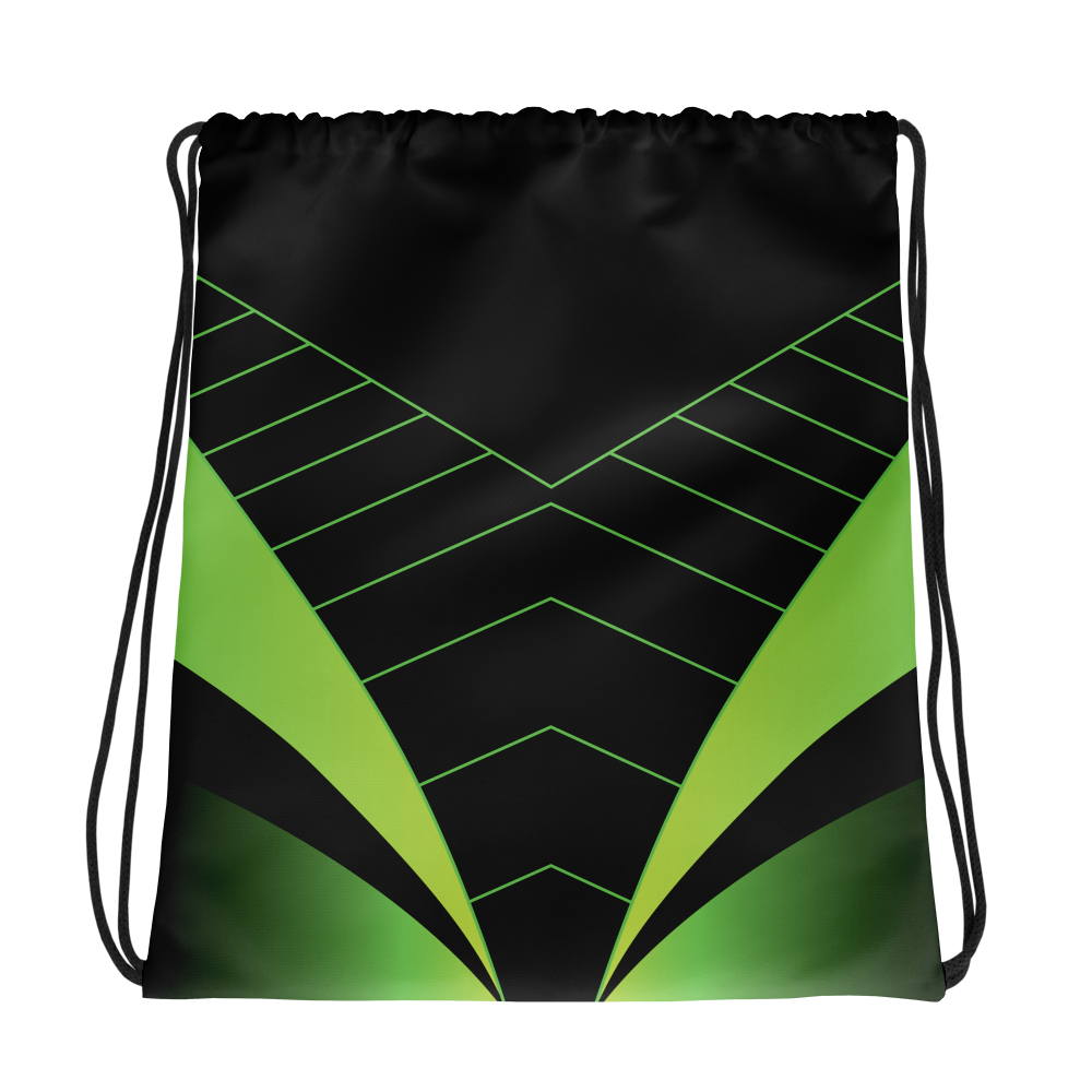 Green Drawstring Bag