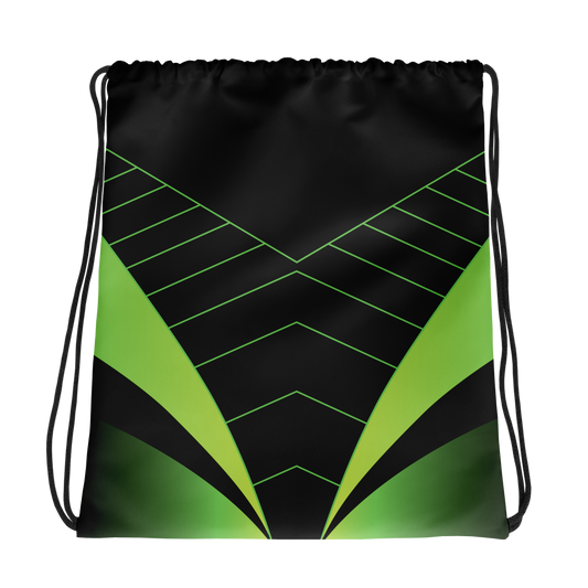 Green Drawstring Bag