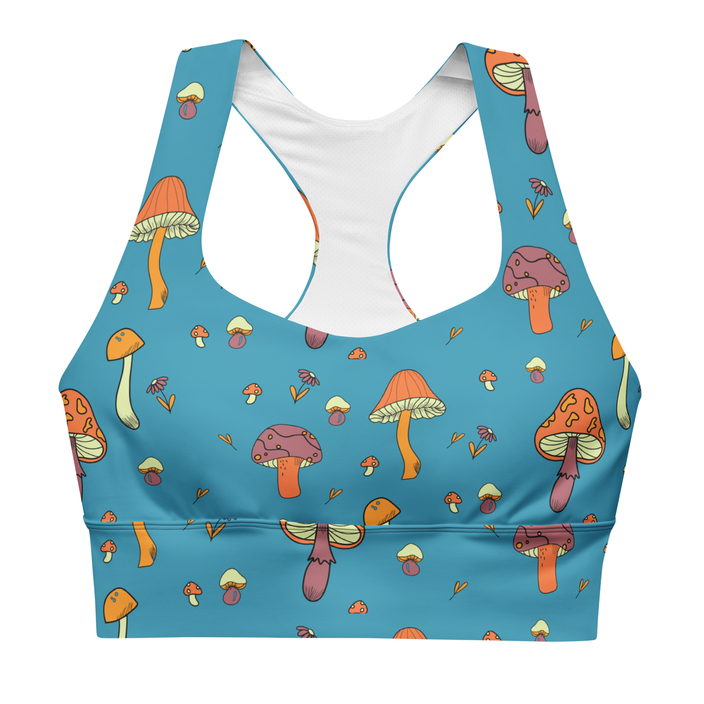 Mushroom Sports Bra