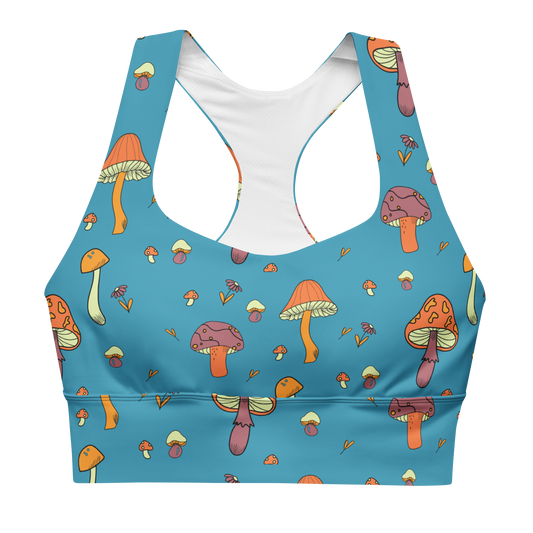 Mushroom Sports Bra