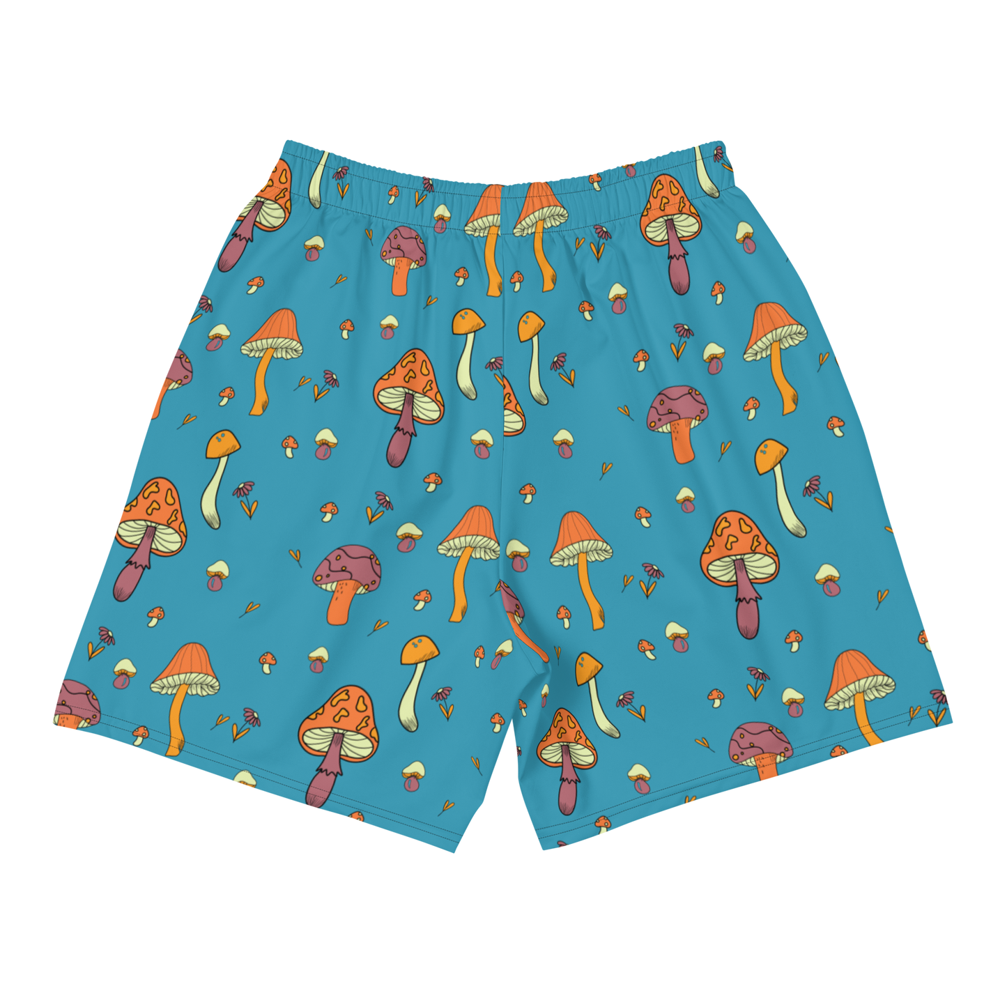 Mushroom Unisex Recycled Athletic Shorts