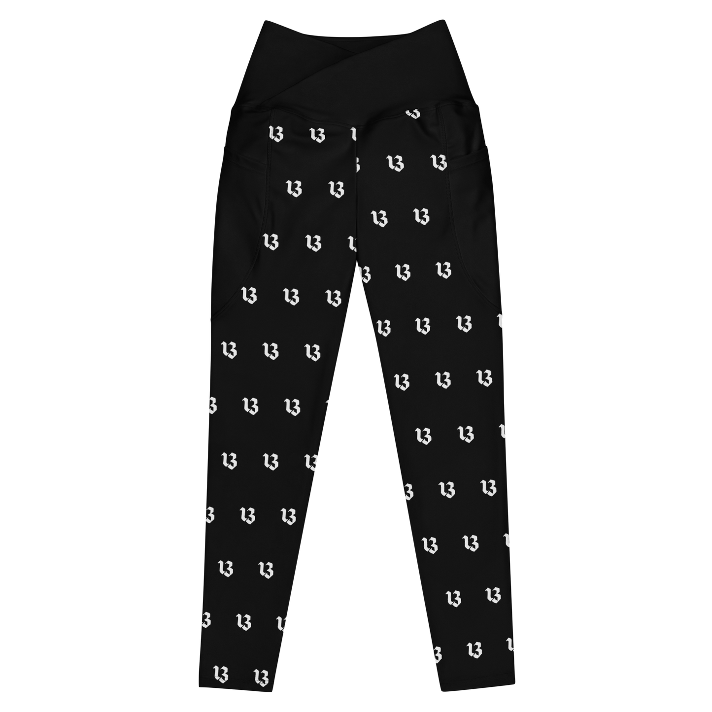 Lucky 13 Crossover Leggings with Pockets