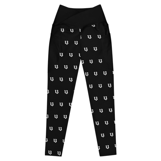 Lucky 13 Crossover Leggings with Pockets