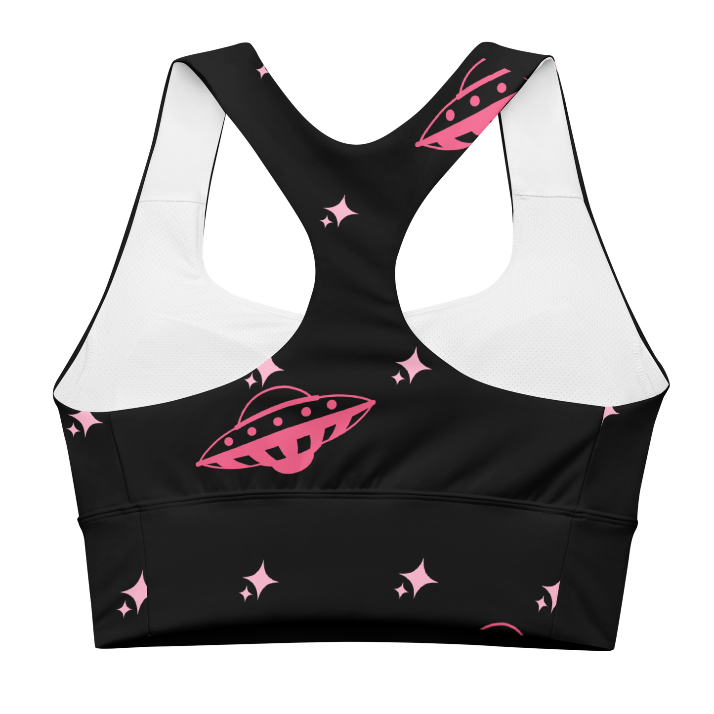 Spaced Out Longline Sports Bra