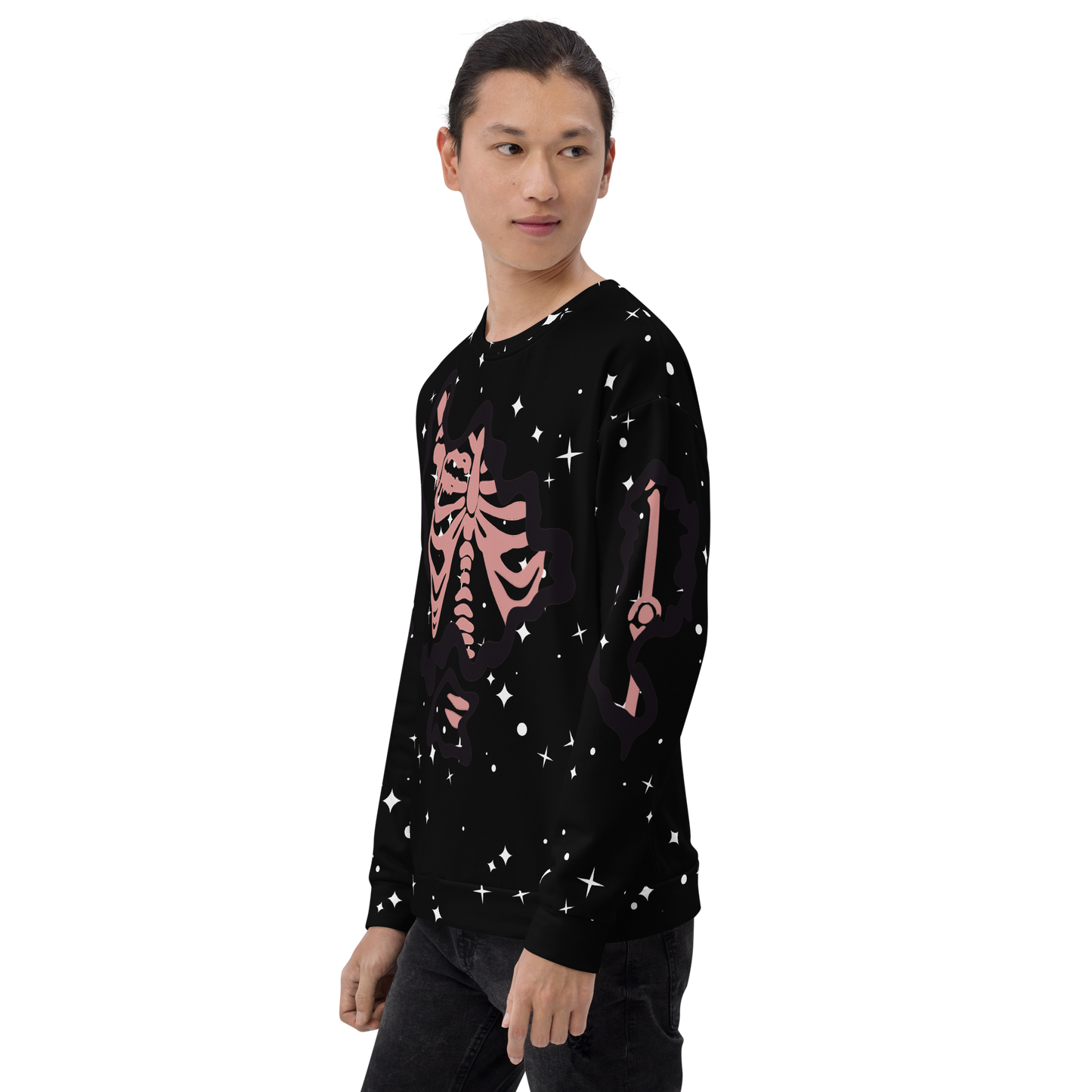 Pink Skeleton Unisex Sweatshirt