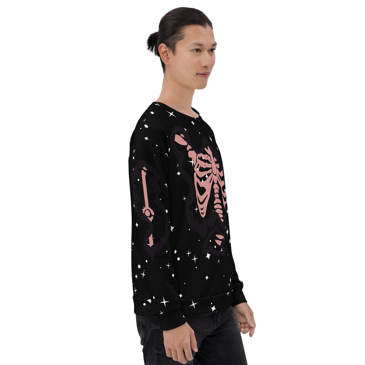 Pink Skeleton Unisex Sweatshirt