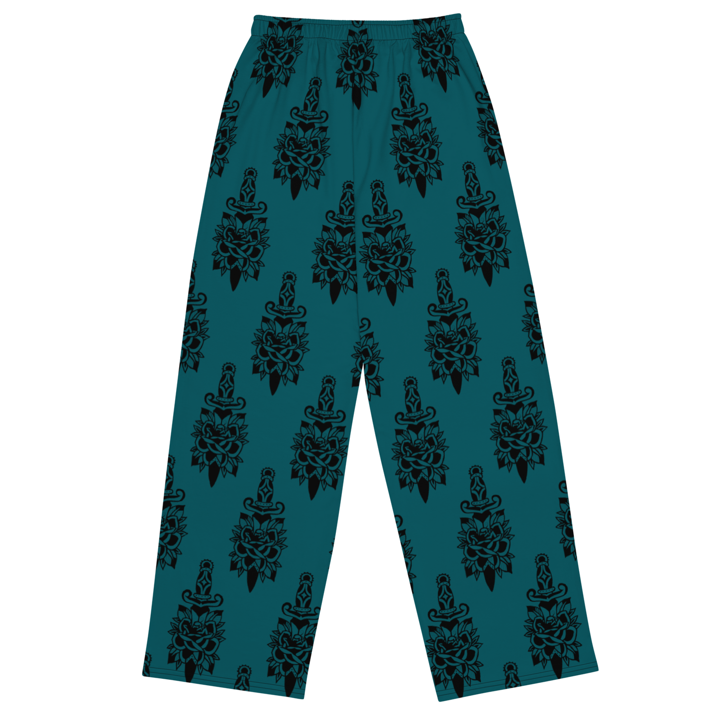 Traditional Dagger Unisex Wide-Leg Pants