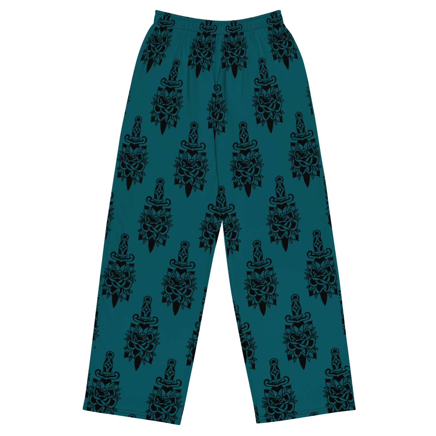 Traditional Dagger Unisex Wide-Leg Pants