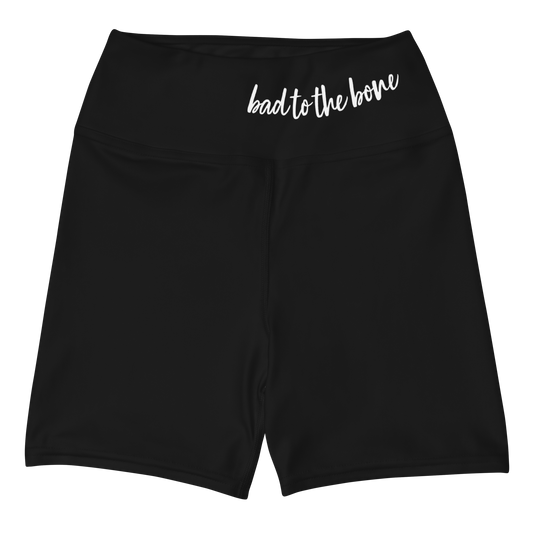 Bad to the Bone Yoga Shorts