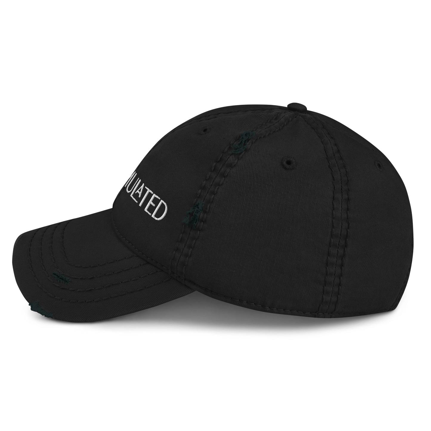 Overstimulated Distressed Dad Hat