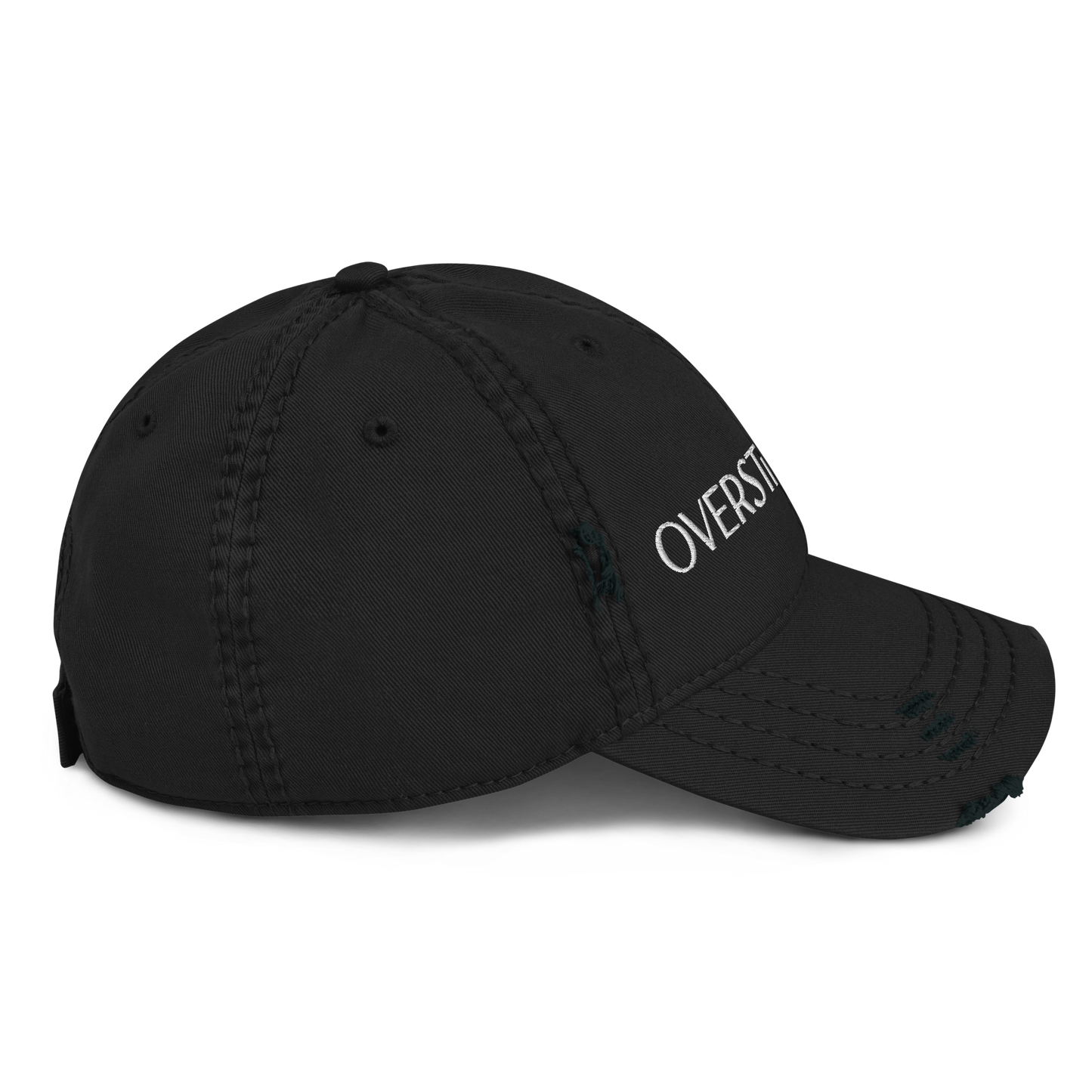 Overstimulated Distressed Dad Hat