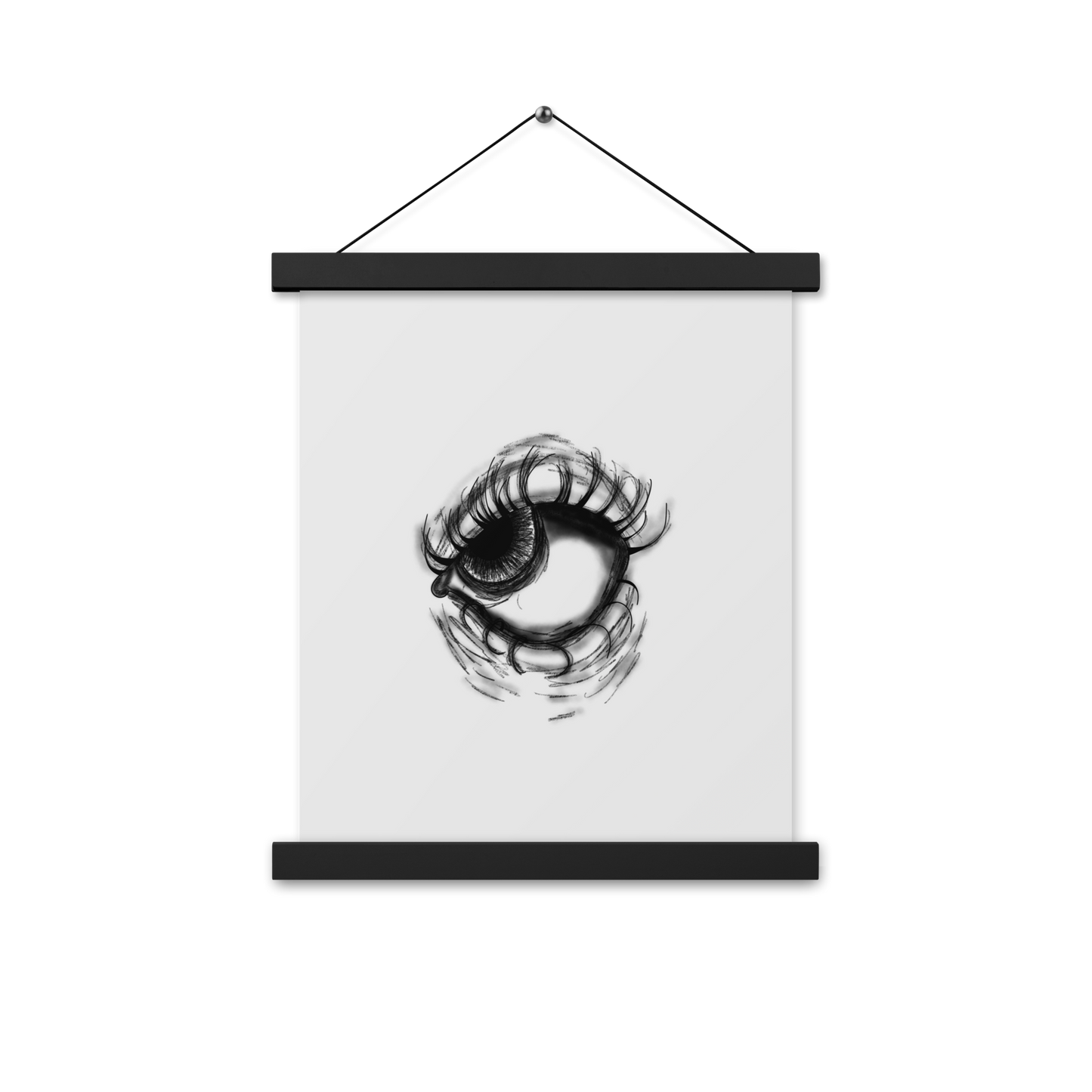 Eye Sketch Hanging