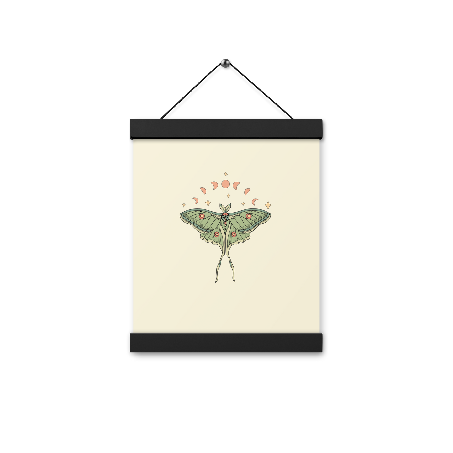 Lunar Moth Hanging