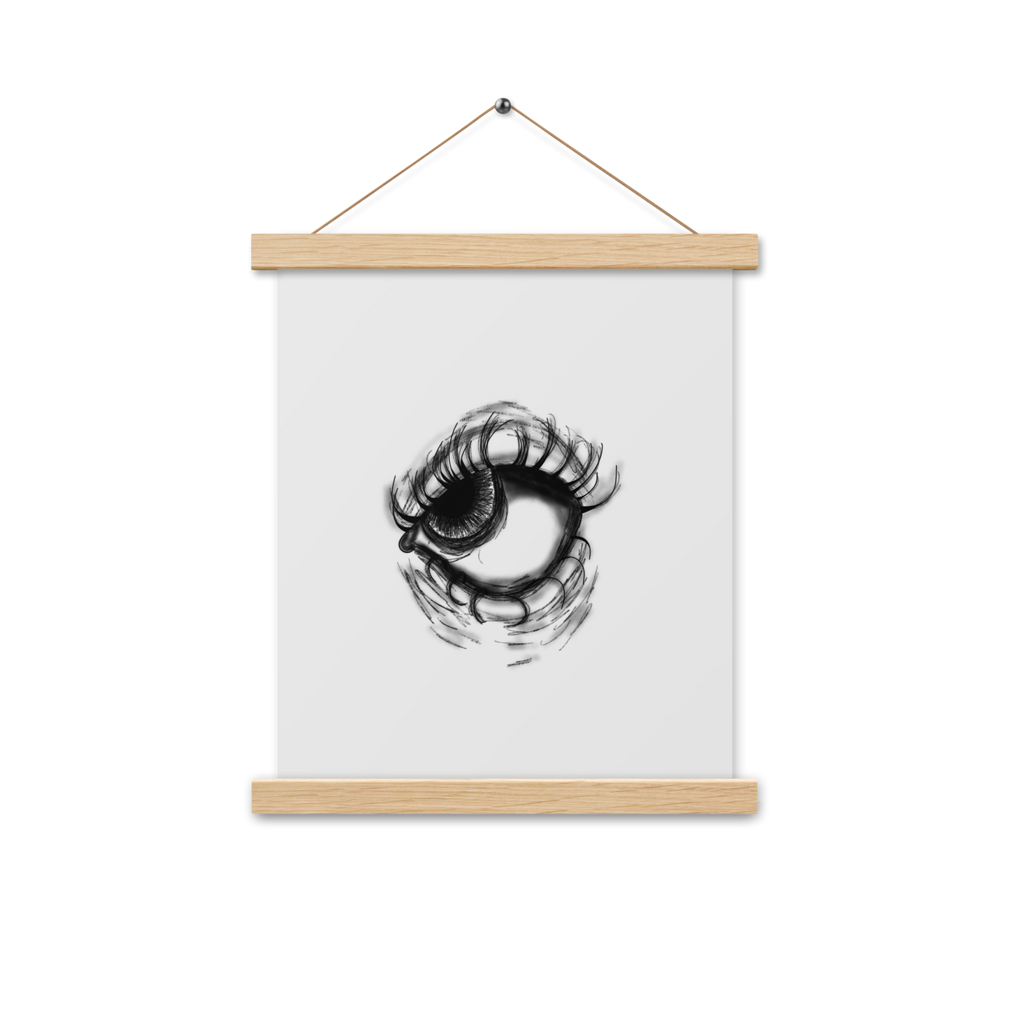 Eye Sketch Hanging