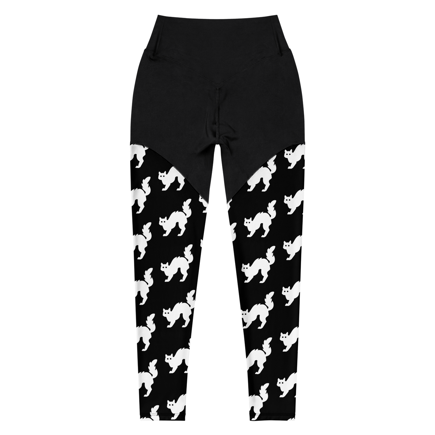 Spooked Cats Sports Leggings