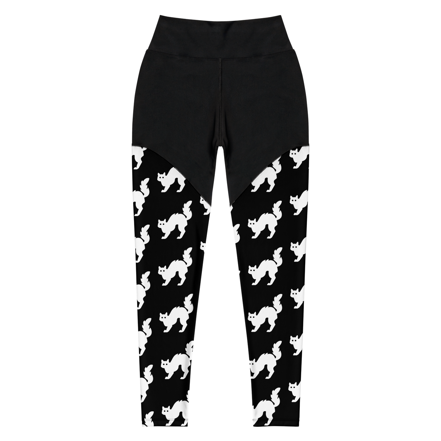 Spooked Cats Sports Leggings