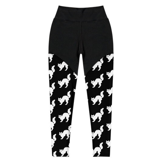 Spooked Cats Sports Leggings