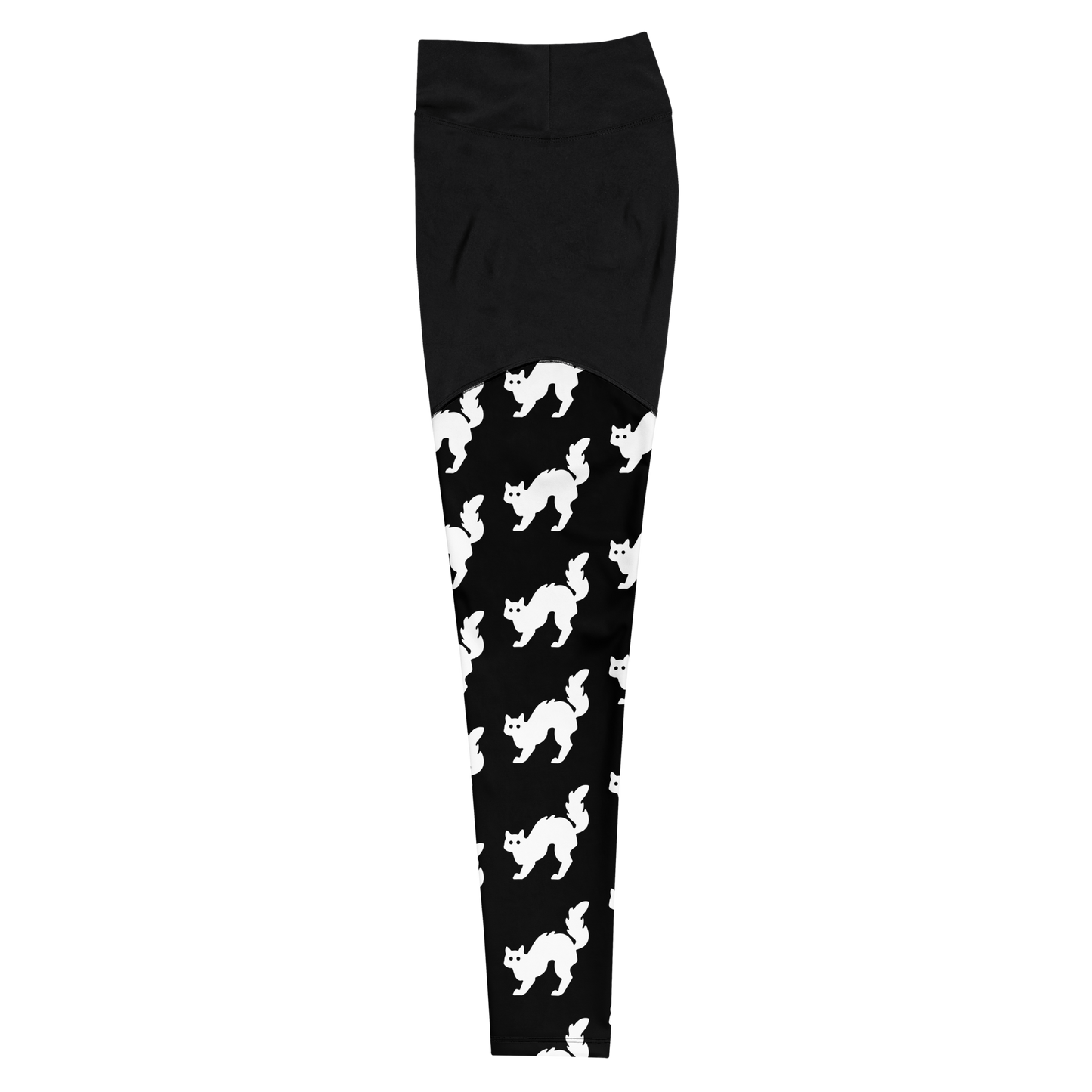 Spooked Cats Sports Leggings