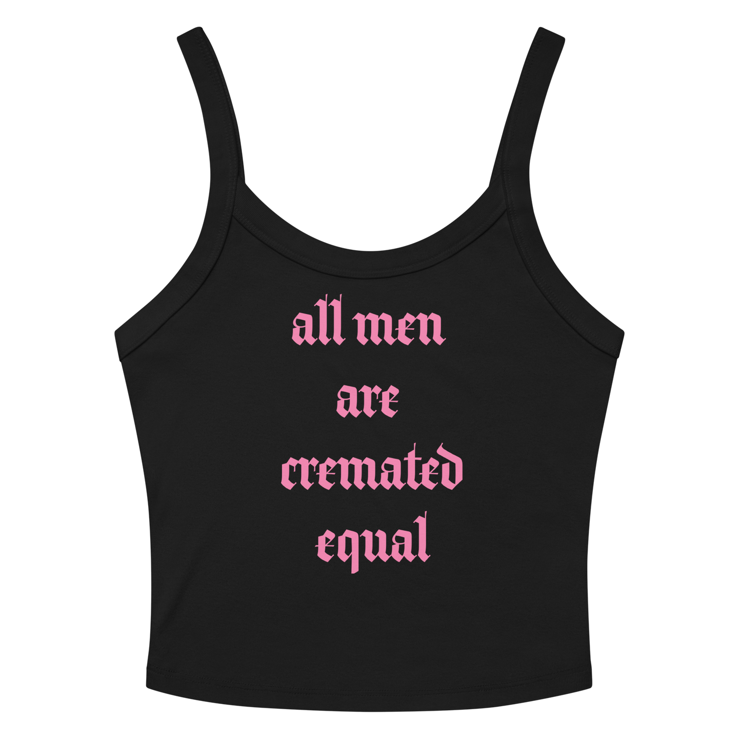 Cremated Women’s Micro-Rib Tank Top