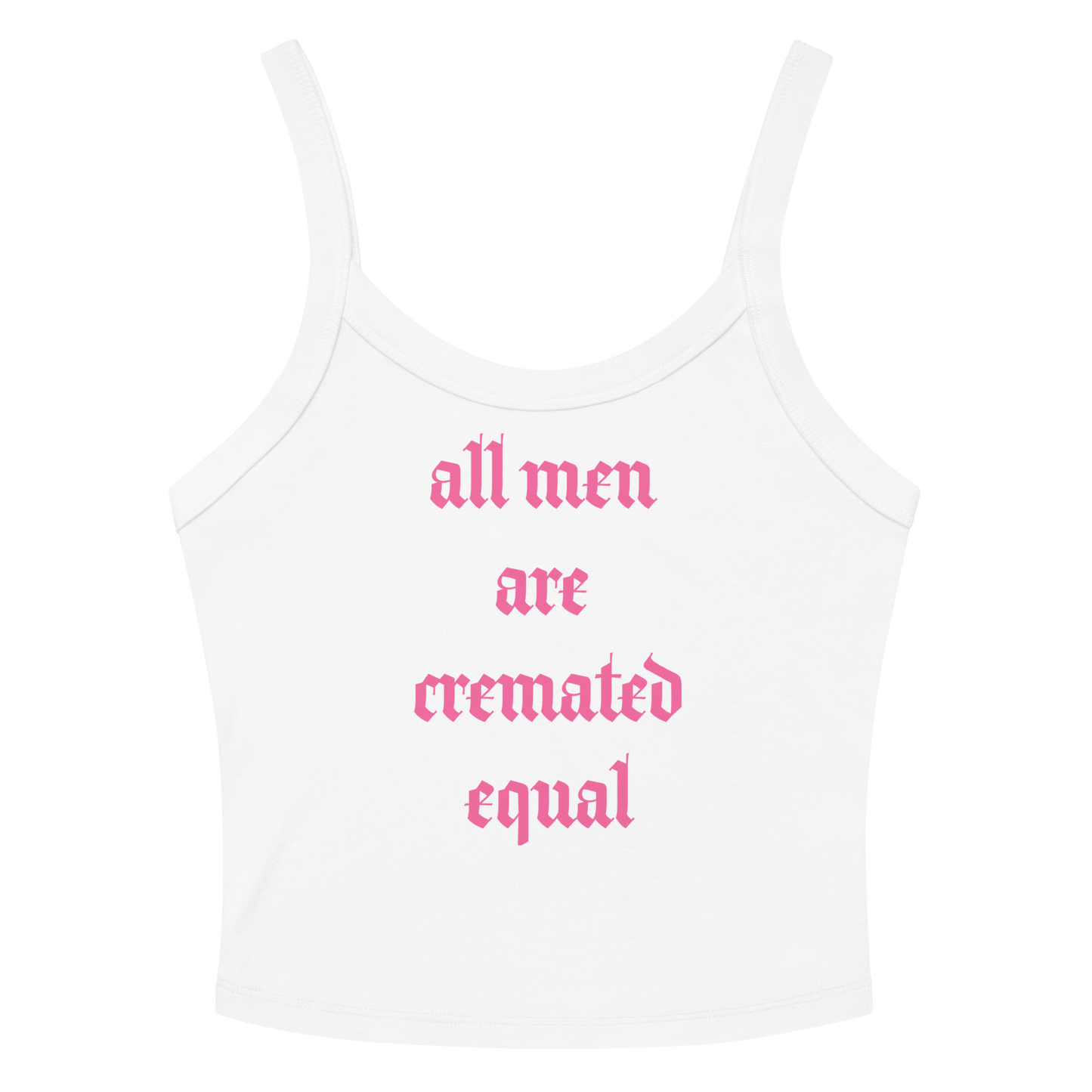 Cremated Women’s Micro-Rib Tank Top